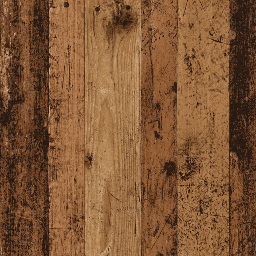 vidaXL Heizkörperverkleidung Altholz-Optik 78x20x82 cm Holzwerkstoff