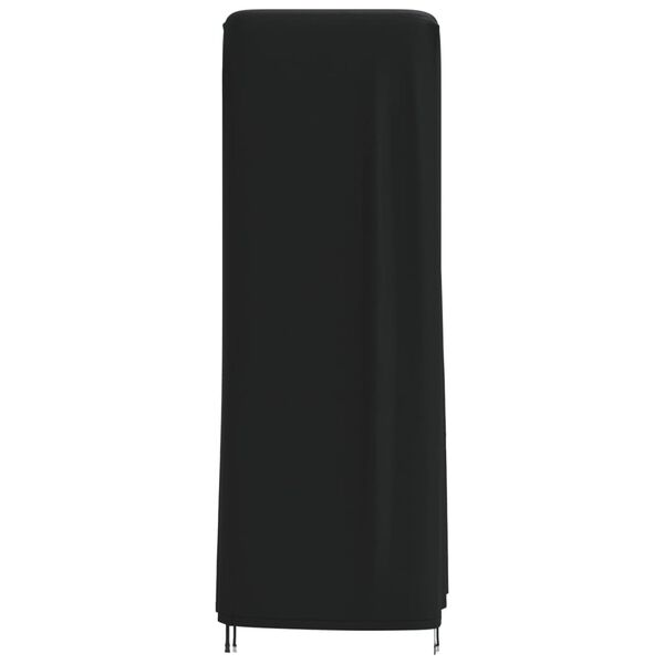 vidaXL Abdeckung für Tischtennisplatte Schwarz 165x70x185 cm Oxford