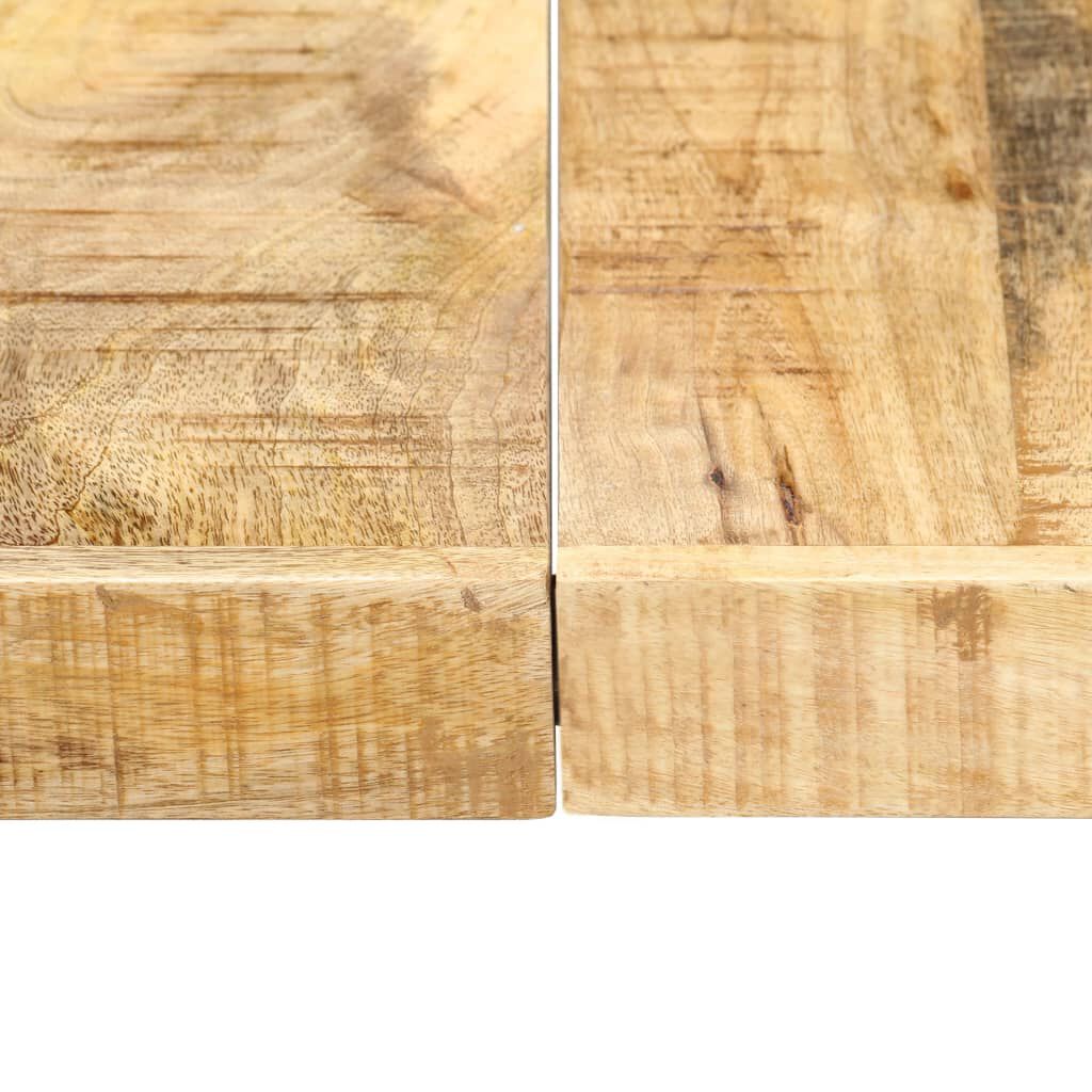 vidaXL Esstisch 160x80x75 cm Massivholz Mango