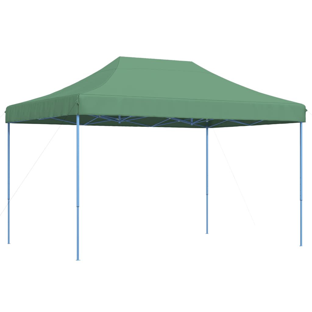 vidaXL Partyzelt Faltbar Pop-Up Grün 410x279x315 cm