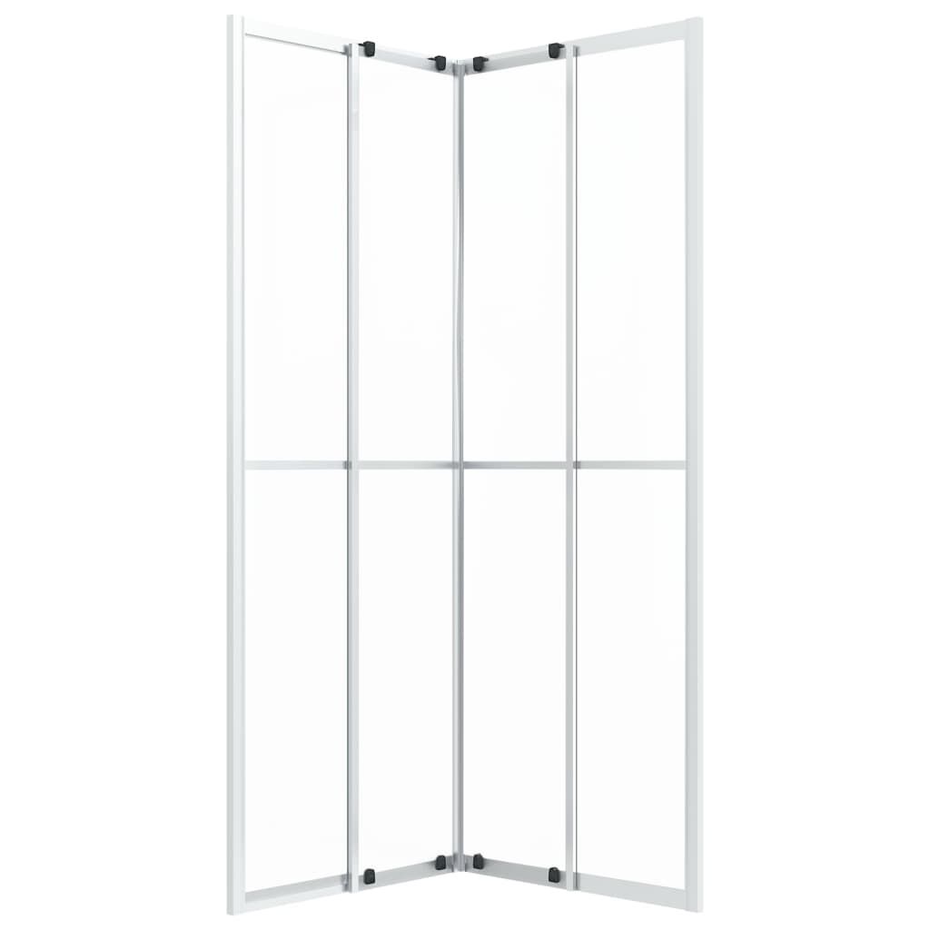 vidaXL Duschkabine ESG Matt 70x70x180 cm