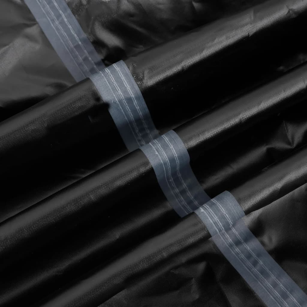 vidaXL Abdeckung für Tischtennisplatte Schwarz 165x70x185 cm Oxford