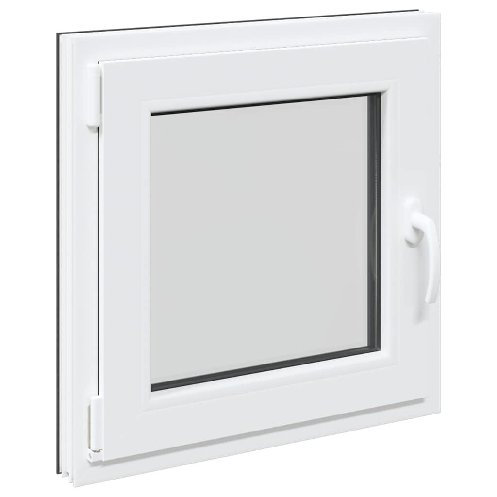 vidaXL Kellerfenster "RISOR" 50x50 cm Drehkipp DIN Links Anthrazit