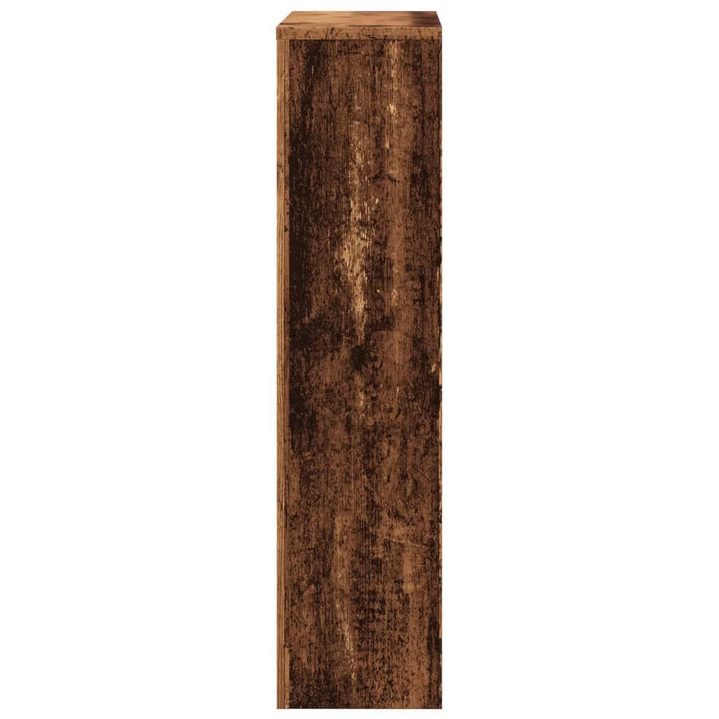 vidaXL Heizkörperverkleidung Altholz-Optik 78x20x82 cm Holzwerkstoff