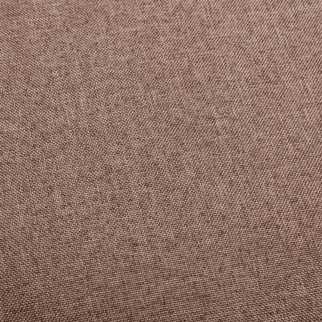 vidaXL Barhocker Taupe Stoff