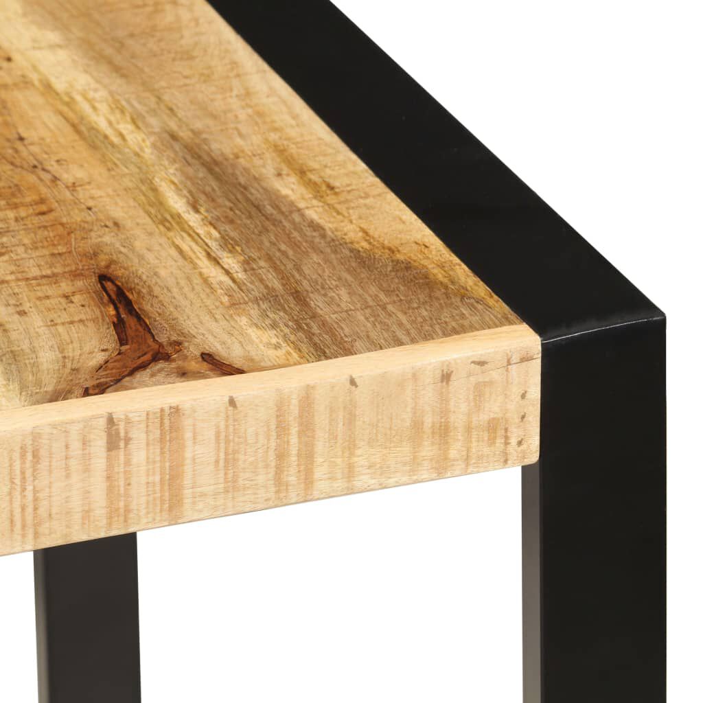 vidaXL Esstisch 160x80x75 cm Massivholz Mango