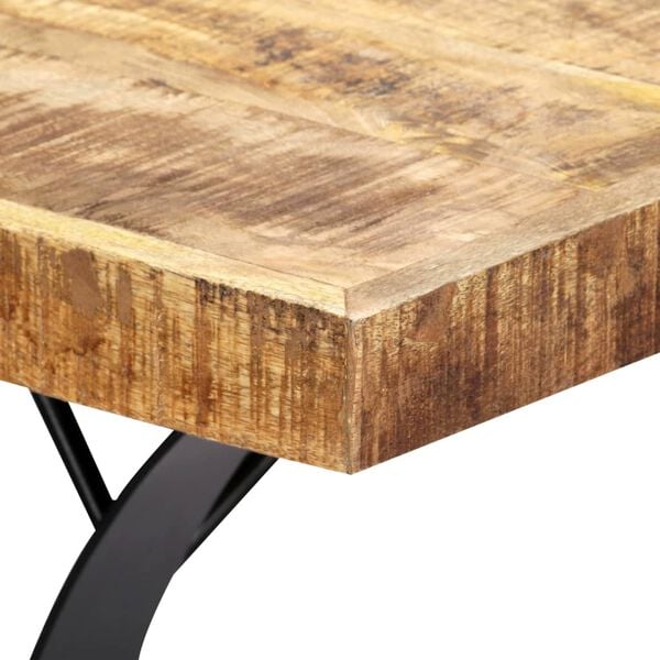 vidaXL Esstisch 180×90×76 cm Mango Massivholz