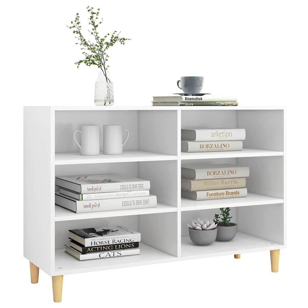 vidaXL Sideboard Weiß 103,5x35x70 cm Holzwerkstoff